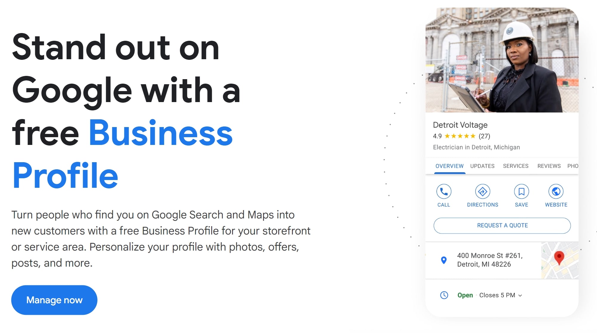 Google Business Profile setup